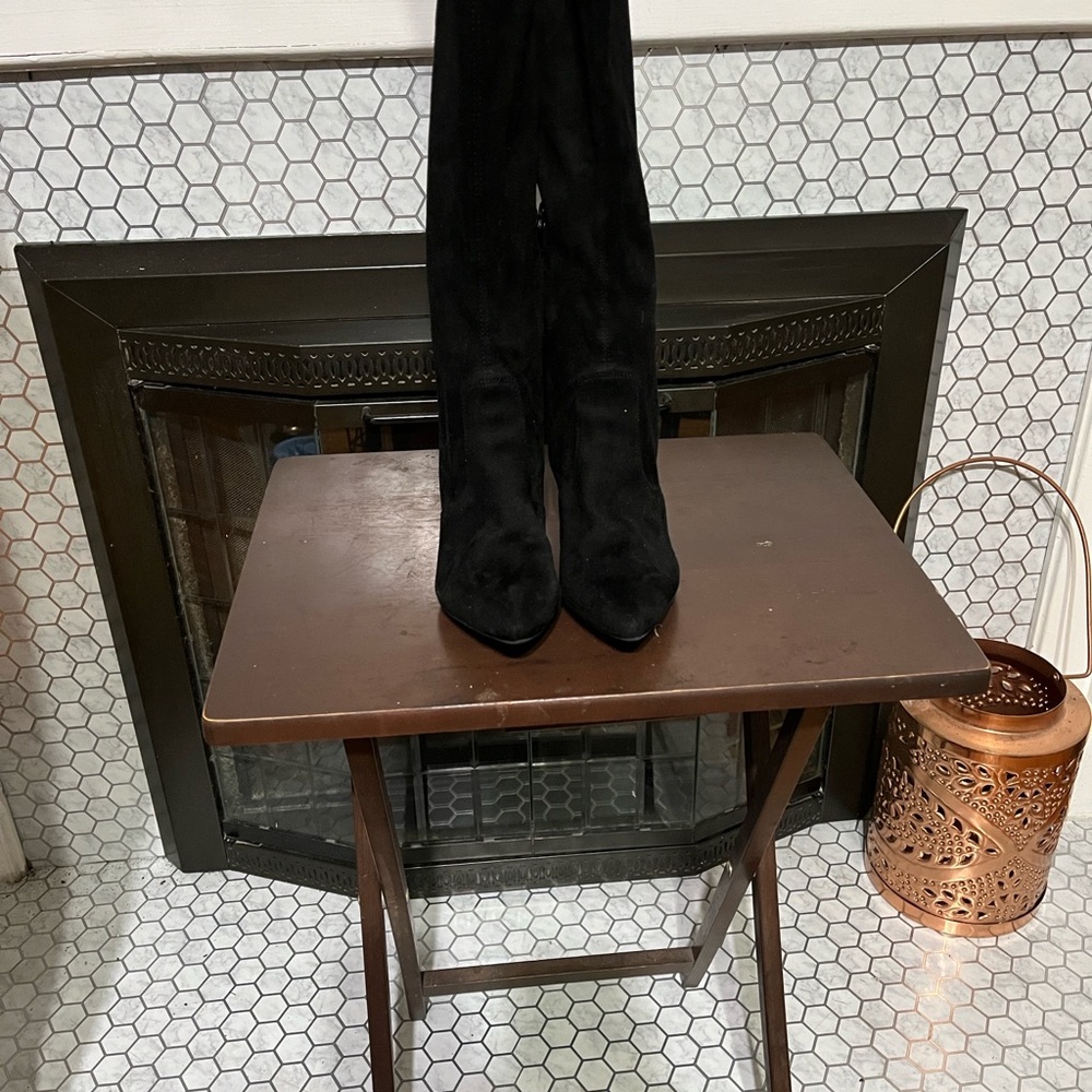 G by Guess Black Heeled Boots